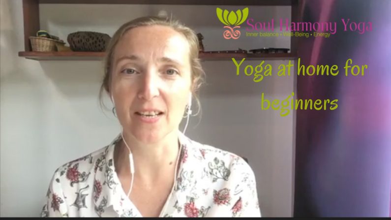 Yoga at home for beginners